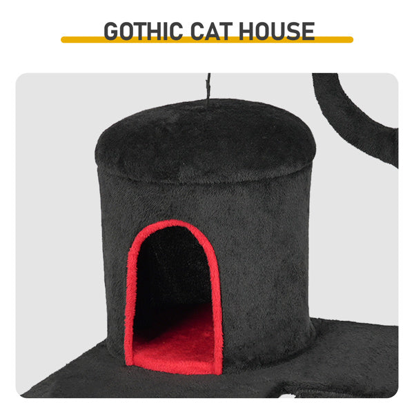 Halloween Cat Tower Cat Tree