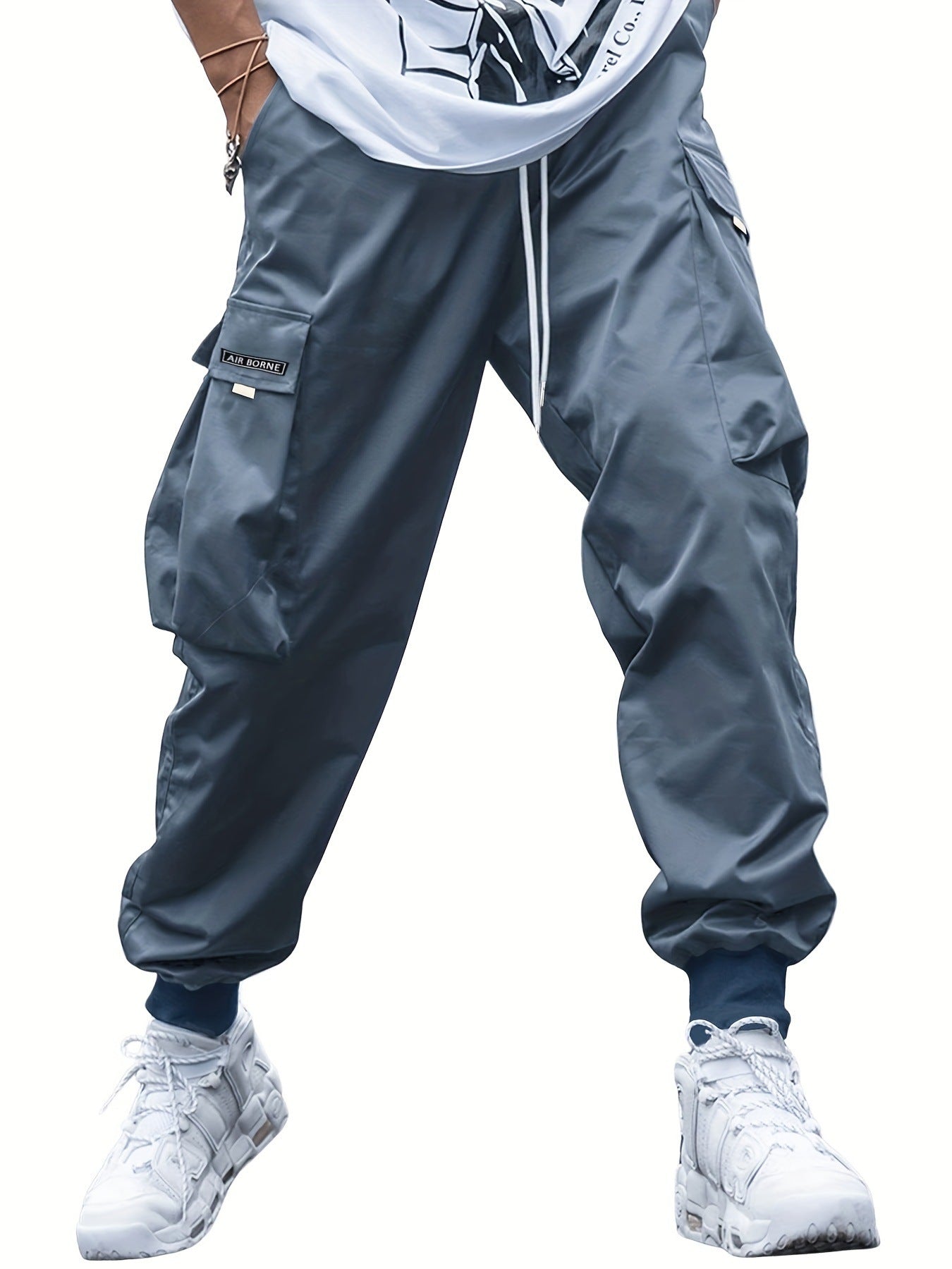 Men’s UrbanFlex cargo pants with utility pockets and relaxed streetwear fit  