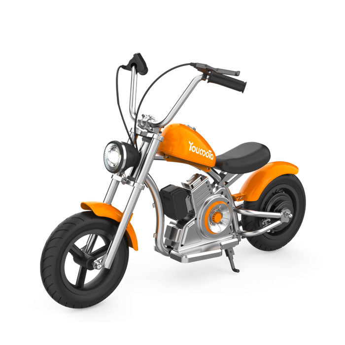 MotoZoom 12" Electric Chopper – 24V Ride-On Motorcycle for Kids