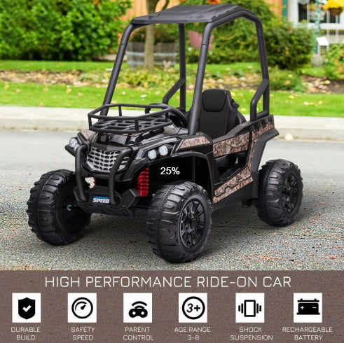 TrailBlazer Jr. 12V Kids Off-Road UTV Ride on Car