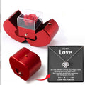 Red Apple Rose Necklace Gift Box – Forever Love Edition