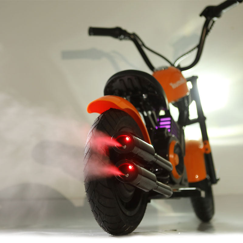 MotoZoom 12" Electric Chopper – 24V Ride-On Motorcycle for Kids