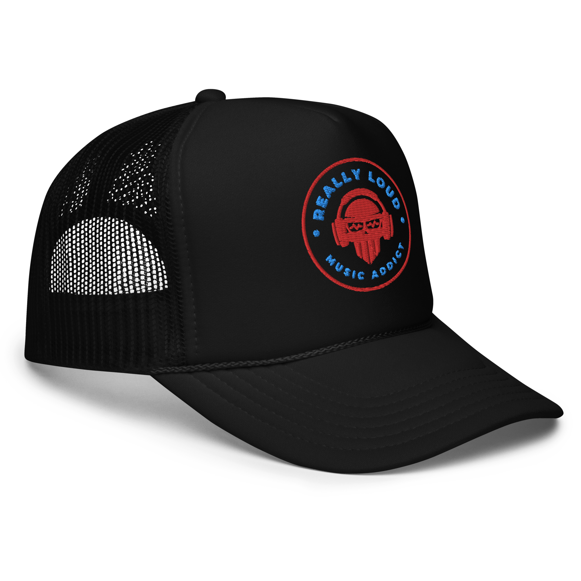 Really Loud Music Addict Foam trucker hat