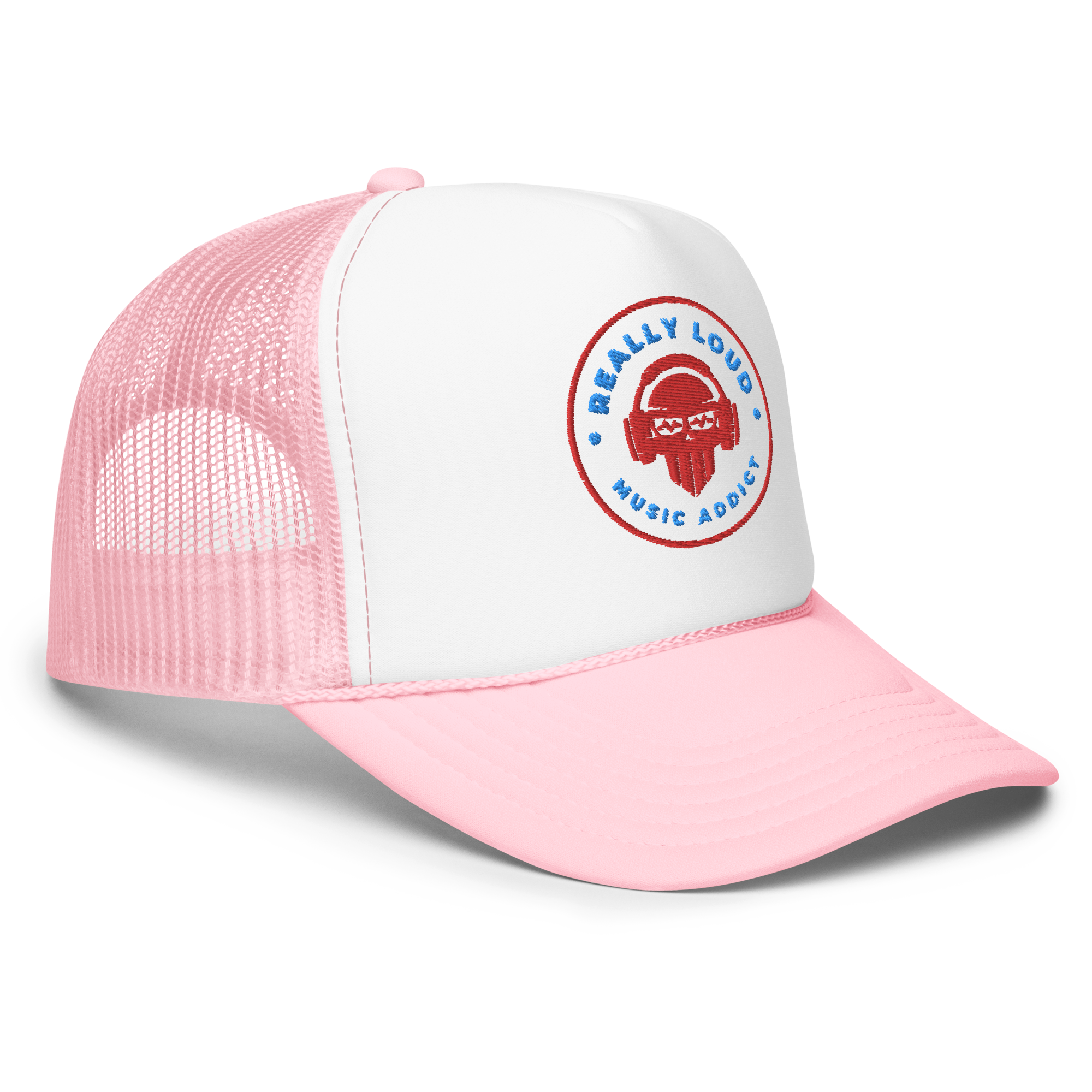 Really Loud Music Addict Foam trucker hat