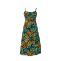 Tropic Nights Women's Split Midi Cami Dress