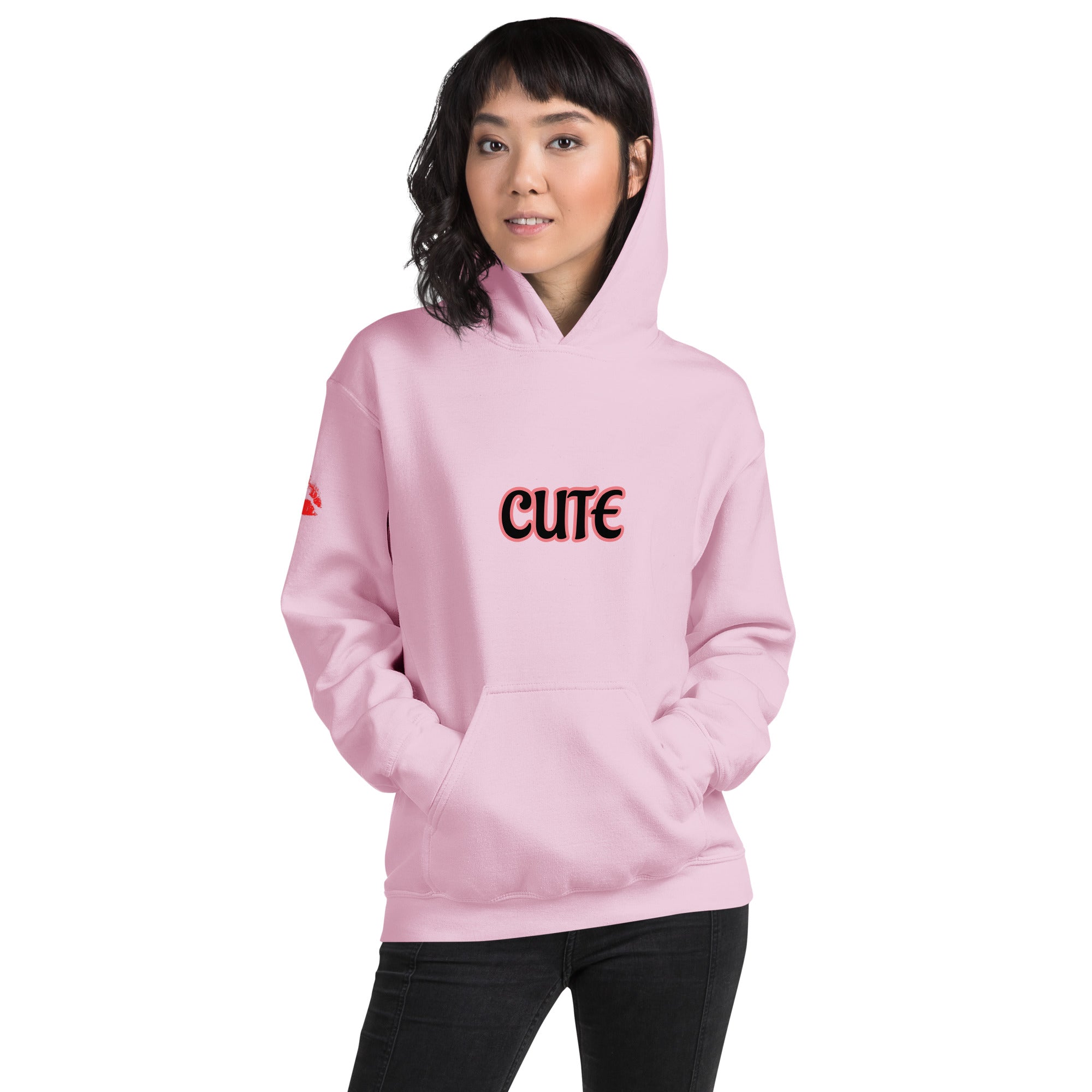 Cute Hoodie | Cozy Silky‑Smooth Pink Women’s Hooded Sweatshirt