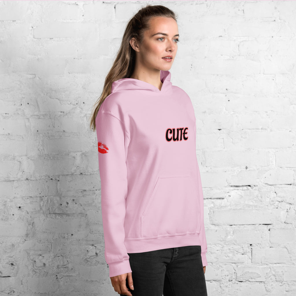 Cute Hoodie | Cozy Silky‑Smooth Pink Women’s Hooded Sweatshirt