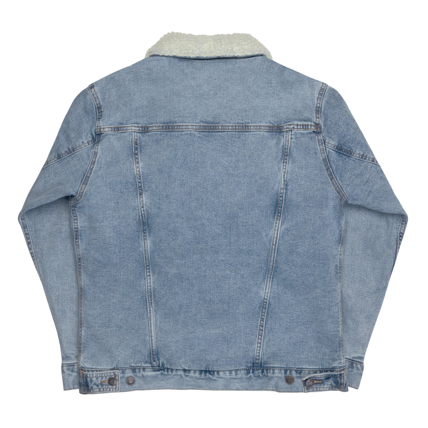 Agent of Chaos denim sherpa jacket