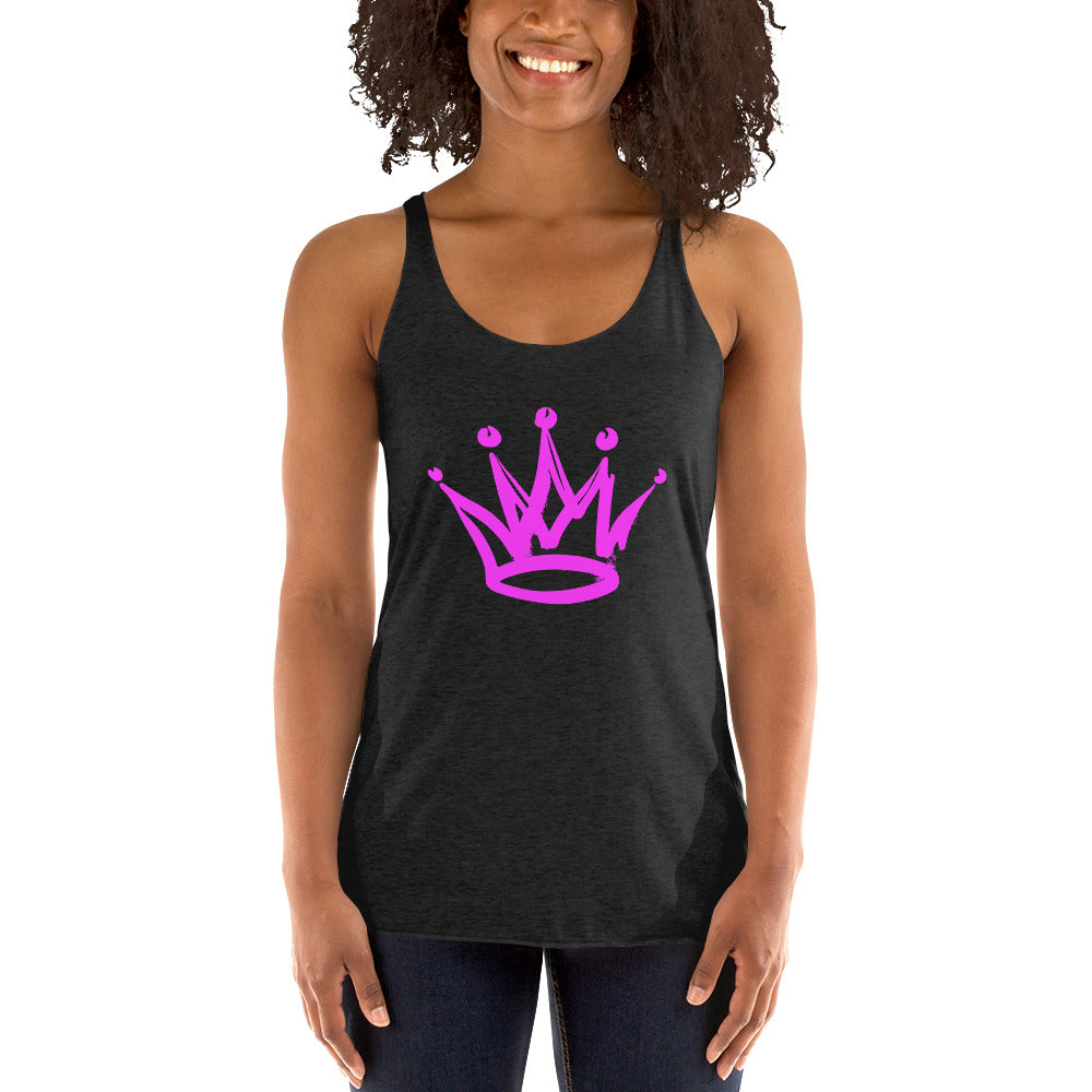 Women's "Queen" Racerback Tank