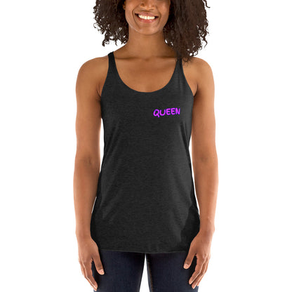 Women's "Queen" Racerback Tank