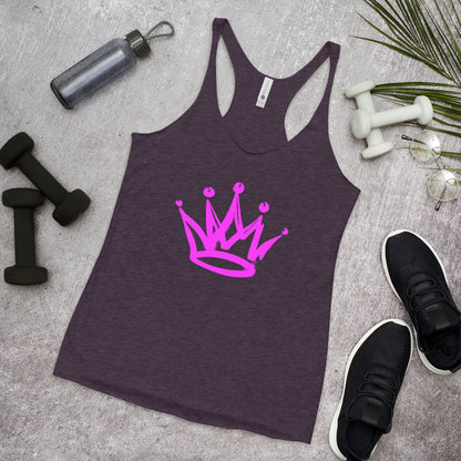 Women's "Queen" Racerback Tank