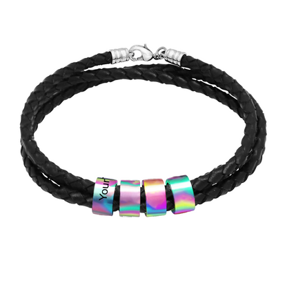 Black + Colored Beads