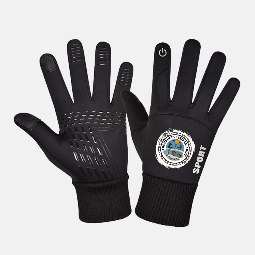 Outdoor Activities/Work Full Finger Gloves Touch Screen Plush Gloves